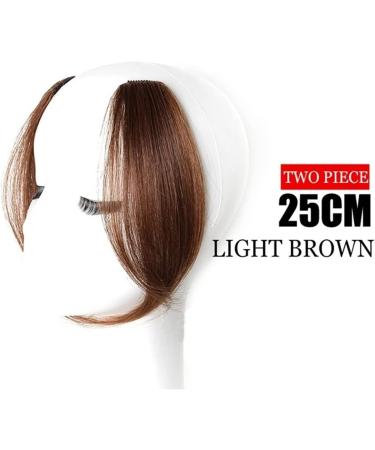 Bangs Hair Clip Bangs Hair for Women Two Side Fringe Bangs Clip in Natural Hair Extension 2 Piece Synthetic Soft Long Air Bangs Hairpiece Clip in Extensions Overhead Bang False Hair Bangs Clip in Hair AL06-07-2-30 - Buy Online on GoSupps.com