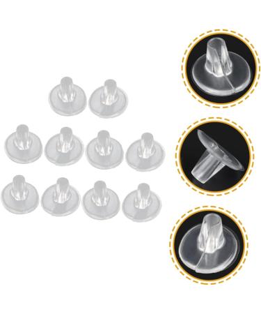 Clear Gel Front Pad Toe Cushions - 5 Pairs | Sandal Thong Protectors - Buy Online on GoSupps.com