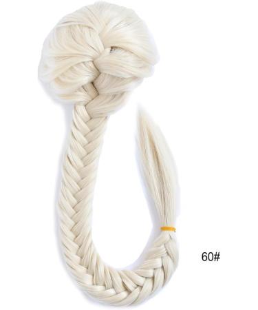 Ponytail Extension Fishtail Ponytail Extensions Synthetic Hair Ponytails Drawstring Rope Braids Chignon Wedding Hair Updos Ponytail Hair Extension(#60) 20inches #60 - Buy Online on GoSupps.com