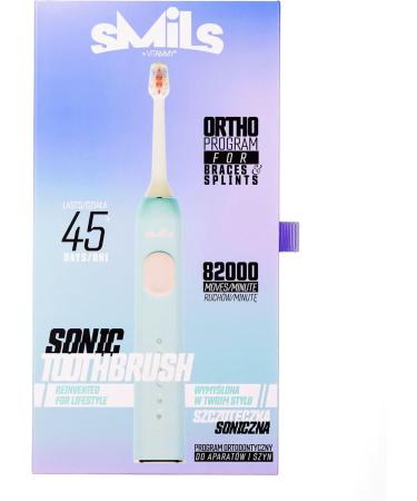 Vitammy SMILS Cloud Toothbrush - 5 Brushes Pressure Control & Orthodontic Washing Program | International Shipping - Buy Online on GoSupps.com