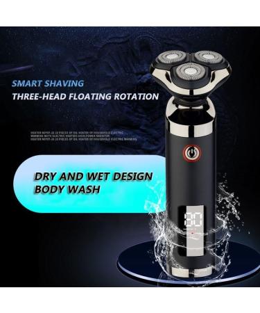 Premium Head Shavers for Bald Men - Digital Display Electric Razor USB Charging Wet & Dry Use - Buy Online on GoSupps.com