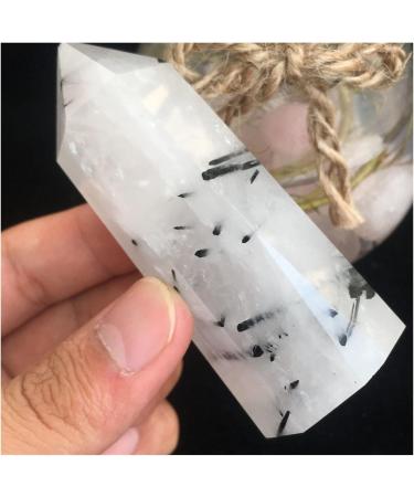 Natural Crystal Rough Natural Rare Black Tourmaline Crystal Column Magic Wand Point Reiki for Stones Stone Mineral Specimen - Buy Online on GoSupps.com