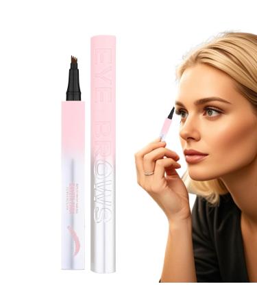 Eyebrow Pen for Women Waterproof Eyebrow Pen Contour Pen with 4 Points for Womens Gathering Cosmetics for Women for Women