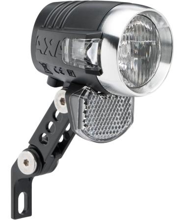 Axa Blueline 50 Front Light | Steady Auto Daytime Running Headlamp - Black | International Shipping - Buy Online on GoSupps.com