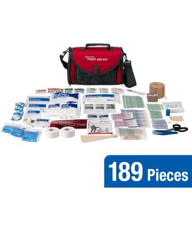 189 Piece Coaches First Aid Kit in Duffle Bag - Essential Sports Safety Equipment - Buy Online on GoSupps.com