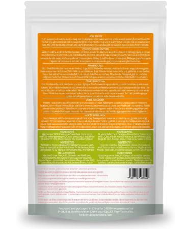 Mango and Strawberry Slimming Matcha Tea - Matcha Slim Tea - Weight Loss - Happy Detox Tea - 4 Week Treatment - 84g - Buy Online on GoSupps.com