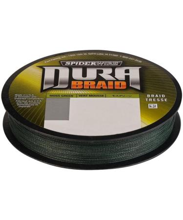 SpiderWire DuraBraid Moss Green Braid Fishing Line 10lb - 150yd - Buy Online on GoSupps.com