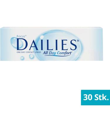 Dailies All Day Comfort Daily Lenses - 30 Pack BC 8.6 mm Dia 13.8 mm -2.25 Dioptria - International Shipping Available - Buy Online on GoSupps.com