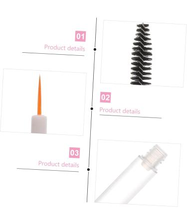  Ipetboom Ipetboom 6 Pieces Empty Mascara Tube with Eyelash Wand Small Shadow Tip Liner Container - Buy Online on GoSupps.com