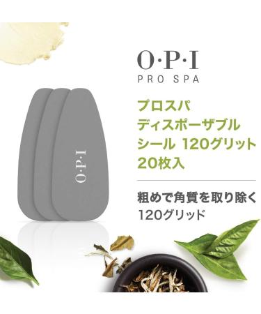 OPI Foot File Refill Strip Step 2 120 Grit 1 Count (Pack of 3) - Buy Online on GoSupps.com