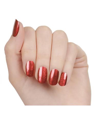 Color Street Prey-monition Nail Strips - Eat Prey Love, 16 Count (Pack of 1) Red & Orange - Buy Online on GoSupps.com