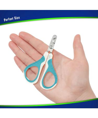 WePet Professional Pet Nail Clippers - Sharp & Safe Claw Trimmer for Cats, Dogs, Puppies, Kittens, Hamsters, Rabbits, Small Animals - White/Blue #06 - Buy Online on GoSupps.com
