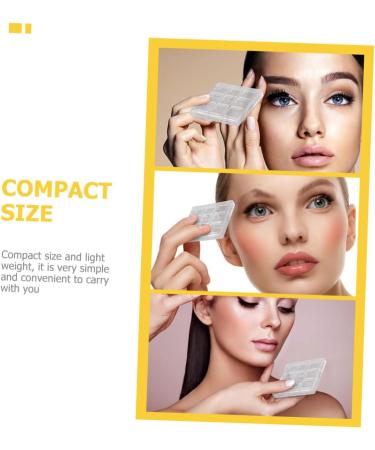 Beavorty 6 Pcs Eye Shadow Box Blush for Cheeks Eyeshadow Case Lip DIY Eyeshadow Sub Plate Makeup Box Cosmetic - Buy Online on GoSupps.com