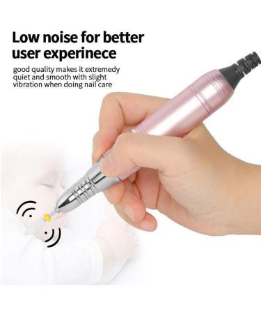Electric Nail Drill Kit USB Manicure Pen Sander Polisher with 6 Pieces Changeable Drills and Sand Bands for Exfoliating Polishing Nail Removing Nail Buffer Manicure Blue - Buy Online on GoSupps.com