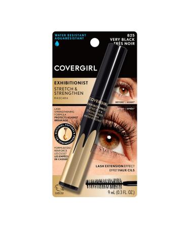 COVERGIRL Exhibitionist Water-Resistant Mascara - Very Black 0.30 Fl Oz - Buy Online on GoSupps.com
