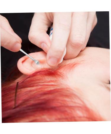 PACKOVE 1set Ear Cleaning Tools Ergonomic Ear Wax Picks for Safe and Convenient Use Portable Silver - Buy Online on GoSupps.com