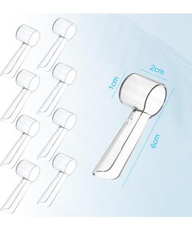 LOPHE Travel Portable Toothbrush Head Covers 8Pcs Plastic Toothbrush Head Protector Cap Dustproof Electric Toothbrush Protective Case for Home Outdoor Camping Hiking Travel Bathroom 8 Transparent - Buy Online on GoSupps.com