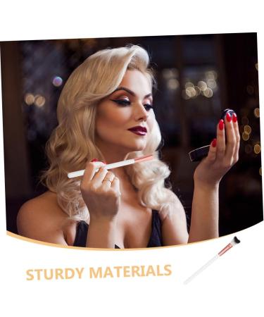 Didiseaon Fish Tail Brush Blush Brush Highlighter Makeup Tool Contour Brush Nose Brush Miss White Simple Paint 18.50X1.00X1.00CM White - Buy Online on GoSupps.com
