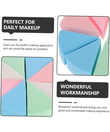minkissy 3 Sets Triangular Sponge Puff Triangle Sponge Powder Puff Finger Setting Powder Puff Powder Puffs Girls Makeup Foundation Latex Makeup Sponge for Women Sector Miss Wedges Emulsion - Buy Online on GoSupps.com