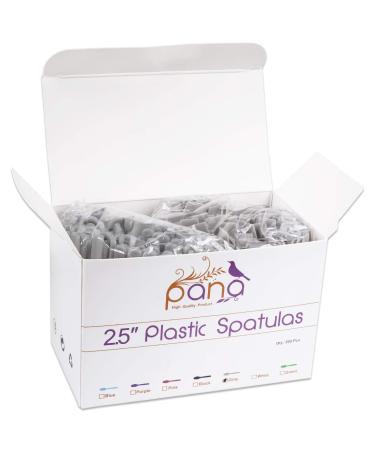200 Pcs PANA Disposable Plastic Spatulas for Skin Care & Facial Masks - Gray - Buy Online on GoSupps.com