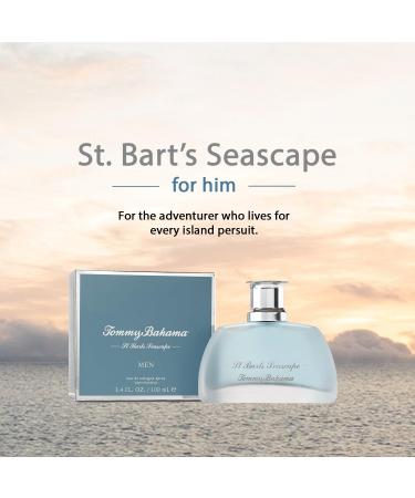 Tommy Bahama St. Bart's Seascape Eau de Cologne for Men 3 Pc Set - EDP + Travel Size + After Shave Balm - Buy Online on GoSupps.com