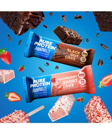 Pure Protein Bars Variety Pack | 12 flavors | High Protein Nutritious Snacks to Support Energy Low Sugar Gluten free. Two new flavors Sundae Cone and Brookie. (Packaged for you by Mix it up) - Buy Online on GoSupps.com