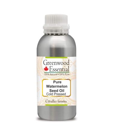 Greenwood essential natural watermelon seed oil (Citrullus Lanatus) Natural pure therapeutic quality cold -pressed 1250ml (42 oz) 1.25 l (1 Pack)