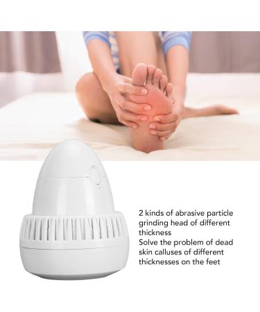 Electric Foot Grinder with 2 Speed Gears-Remove Callus Soften Skin-Rechargeable Lithium Battery Included - Buy Online on GoSupps.com