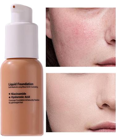 Liquid Foundation Face Foundation 30ml Waterproof Face Primer Long Lasting Camouflage Cream for Women and Men 235 - Buy Online on GoSupps.com