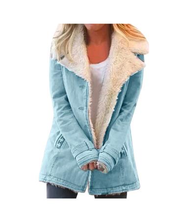 Coat plush jacket hoodie jacket oversize winter coat women hoodie hooded sweater winter color variants transition jacket bladder fleece jacket lined cardigan coat with hooded plush jacket xl blue