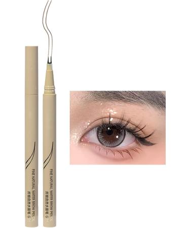 Double Tip Eye Lash Pencil - Ultra Fine Eyeliner | Smudge Proof Long Lasting Eye Makeup Liquid Eyeliner Ultra Fine Smooth Waterproof Eyeliner for Women Girls Eye Makeup Rowces Coffee - Buy Online on GoSupps.com