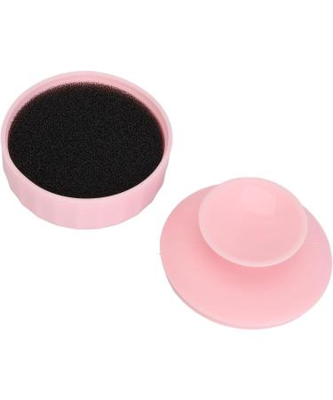 Makeup Brush Cleaning Box Portable Cosmetic Brush Cleaner Tool Color Removal Sponge Pink for Wet Dry Use - Buy Online on GoSupps.com