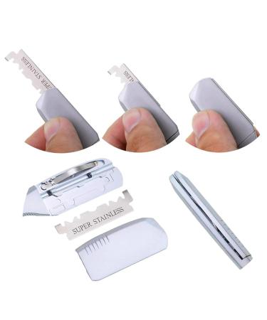 Premium Razor Manual Shaver for Men & Women - Complete Beard Face & Body Hair Removal - Buy Online on GoSupps.com