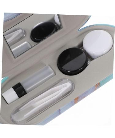 Solustre Double-Layer Glasses Case - Interchangeable Schnapps Glasses Holder Cute Travel Storage Box for Sunglasses & Contacts - Perfect for International Shipping - Buy Online on GoSupps.com