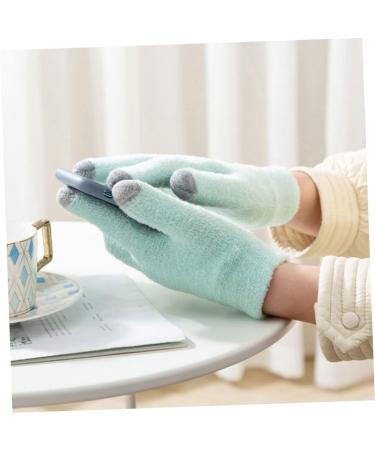 DOITOOL 1 Pair Gel Gloves Cracked Gloves Cosmetic Glove Gloves for Dry Cracked Hands Cracked Hands Repair Gloves Finger Gloves Hand lotions Skin Care Gloves Skin Gel Screen Yarn 20X13CM - Buy Online on GoSupps.com