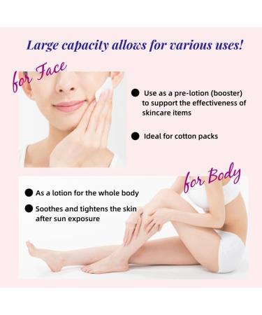 Coix Seed Skin Conditioner - Refreshing & Moisturizing Lotion for Face & Body | Unscented | Daily Use for Clear Skin (16.9 fl oz) - International Shipping Available - Buy Online on GoSupps.com