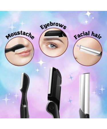Professional Eyebrow Grooming Kit for Women and Men | Includes Brush, Razor, Comb, Scissor, Knife, Trimmer, and Tweezers - Buy Online on GoSupps.com