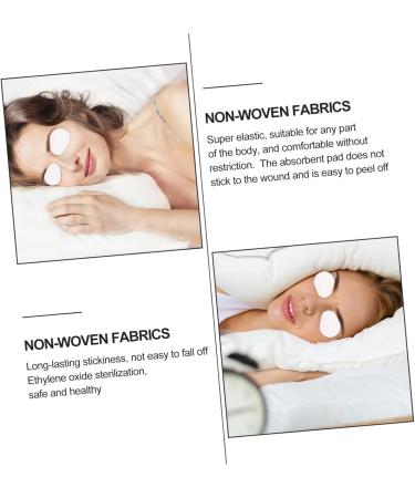 FRCOLOR 12 Pairs Eye Patch Body Blindfolds for Adults Eyepatch for Molded Eye Shade Night Eyeshade Kids Eye Mask Sticker Eye White Non-Woven Fabric Travel Soothing - Buy Online on GoSupps.com