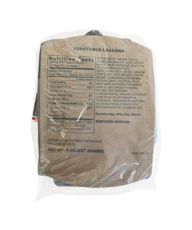 2017 Pack Date Sopakco Low Sodium MRE Single Meal Beef Ravioli - Buy Online on GoSupps.com