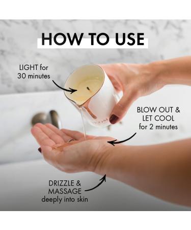 NEOM Intensive Skin Treatment Candle | Lavender Chamomile & Patchouli | 100% Natural Massage Oil Candle for Sleep | Nourish & Soften | 4.93 Fl Oz (140g - Buy Online on GoSupps.com