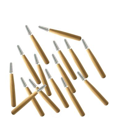 Exceart 30 pieces interdental brush bamboo tooth cleaning tool 1 mm tooth gap brushes dental burden environmentally friendly mouth cleaning tools men women wearable - Buy Online on GoSupps.com