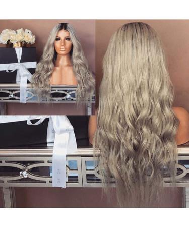 Shop Long Grey Wavy Wig for Women - Synthetic Brazilian Curly Hair Cosplay 50s 60s 70s 80s International Shipping Available - Buy Online on GoSupps.com