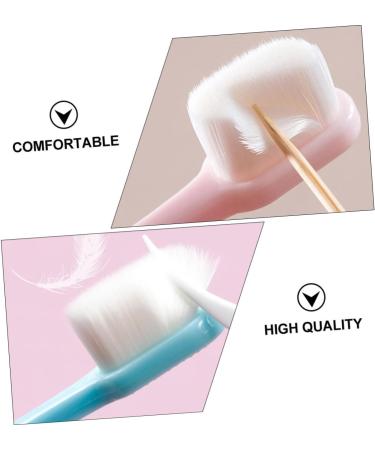 Frcolor 4-Piece Wangan Hair Toothbrush Set | Ultra-Soft Children's Toothbrushes for Oral Hygiene | Japanese Style Bursten Toothbrushes - Buy Online on GoSupps.com