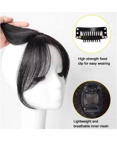 Bangs Hair Clip Eight Character Bangs Wig Air Bangs Hairline Natural Forehead Invisible Simulation Bangs Wig Piece Bangs Extension False Tassels Bangs Clip in Hair(Color:Light Brown) - Buy Online on GoSupps.com