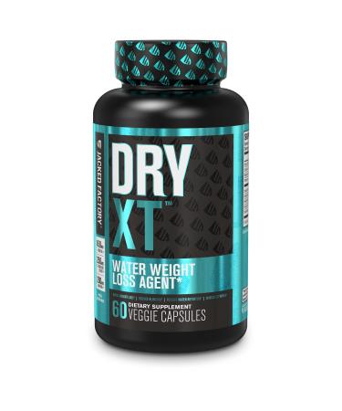 Jacked Factory Dry-XT Water Weight Loss Diuretic Pills - 60 Capsules