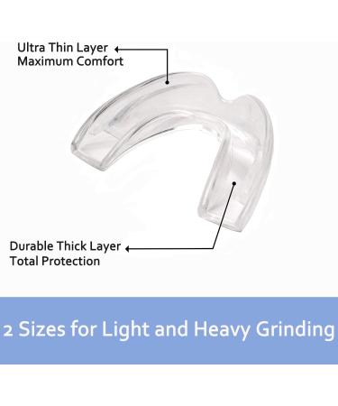 Upgraded Moldable Dental Guard for Teeth Grinding - Stop Bruxism & Clenching Teeth with Night Sleep Guards - Pack of 4 - Buy Online on GoSupps.com