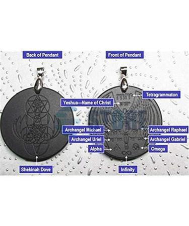 Emf Protection Anti Radiation Orgone Volcanic Stone Energy Protection Necklace Reiki Meditation Necklace(43mm) - Buy Online on GoSupps.com