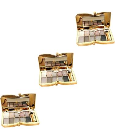 Healvian 3pcs Flash Makeup Brush # Colors Shadow & Colorful Eye Glitter Mirror With Eyeshadow - Buy Online on GoSupps.com