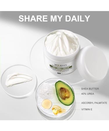 Urea Cream 40% - Pro Foot & Hand Cream for Dry Cracked Skin Moisturizing Urea Lotion for Heels Knees & Elbows - 5.29 oz - Buy Online on GoSupps.com