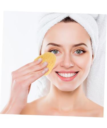 FOYTOKI Natural Sponge Greece Facial Cleansing Sponge Face Sponges for Cleansing and Exfoliating Face Cleansing Pads Facial Sponges for Women Face Sponge for Washing Face Cleansing Sponges - Buy Online on GoSupps.com